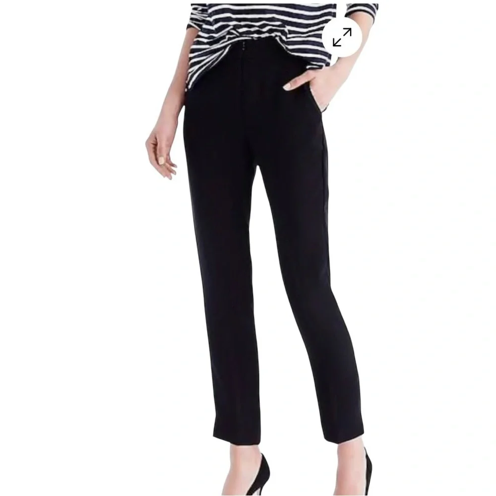 J. Crew Black Trousers Pants Style G7462